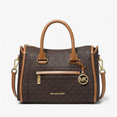 Michael Kors Carine Medium Logo Satchel